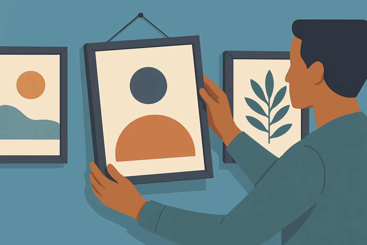 Ready-to-Hang Framed Wall Art, Simplified