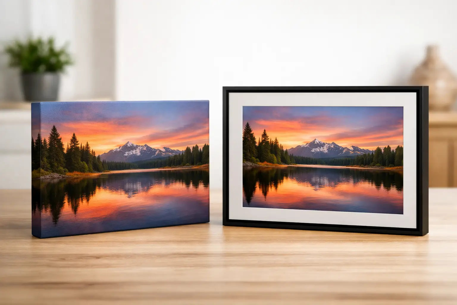 Canvas Print vs Framed Print: What Fits Best?