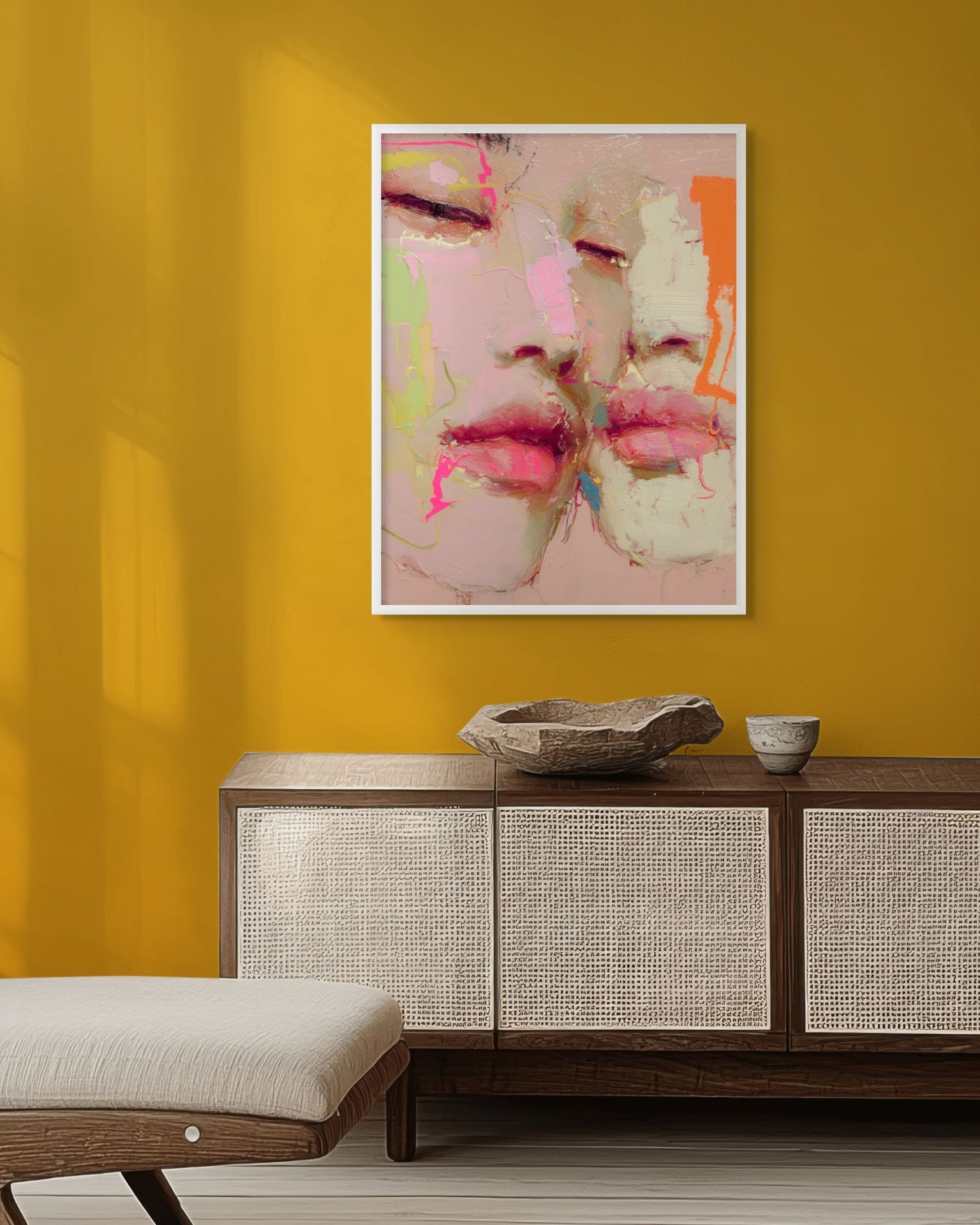 Editorial Portrait Wall Art That Works at Home